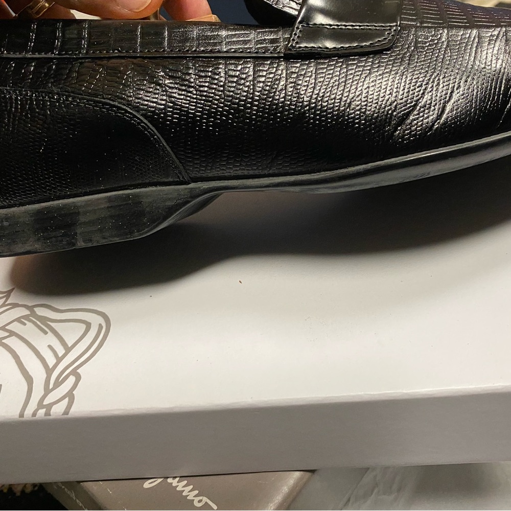 Versace Collection Tejus Loafer Reptile print